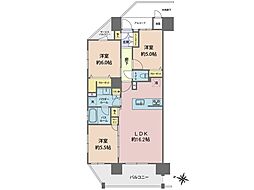 間取図画像 3LDK