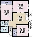 メゾンシゲノブ2階4.1万円