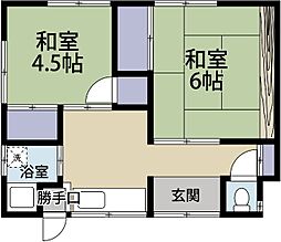 村松借家　南側