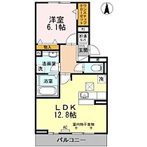 グランデタカオカ　A 103 ｜ 静岡県富士市鷹岡本町（賃貸アパート1LDK・1階・48.91㎡） その2