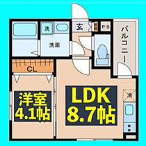 MOVE生駒WEST  ｜ 愛知県名古屋市北区生駒町3丁目56-4（賃貸アパート1LDK・1階・31.53㎡） その2