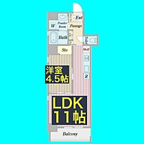 K　CLASSY　IZUMI  ｜ 愛知県名古屋市東区飯田町4（賃貸マンション1LDK・8階・38.49㎡） その2