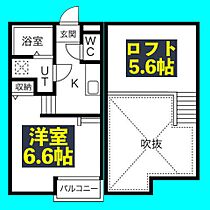 Creo栄生弐番館  ｜ 愛知県名古屋市西区栄生2丁目18-13--1（賃貸アパート1K・2階・22.71㎡） その2