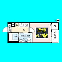 ペトリコール砂田(ペトリコールスナダ)  ｜ 愛知県名古屋市中村区砂田町2丁目33-2（賃貸アパート1K・2階・22.29㎡） その2