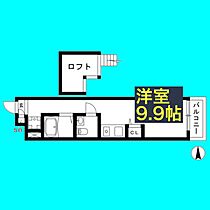 愛知県名古屋市西区菊井1丁目3-11（賃貸マンション1R・4階・20.70㎡） その2