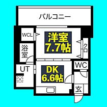 さくらHills NISHIKI Platinum Residence  ｜ 愛知県名古屋市中区錦2丁目12-32（賃貸マンション1DK・11階・41.28㎡） その2