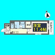 愛知県名古屋市東区葵3丁目5-20--2（賃貸マンション1K・2階・40.76㎡） その2