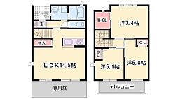 播但線 野里駅 徒歩23分