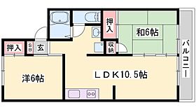 兵庫県姫路市飾磨区中島（賃貸アパート2LDK・1階・50.09㎡） その2