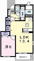 兵庫県姫路市網干区垣内南町（賃貸アパート1LDK・1階・45.89㎡） その2