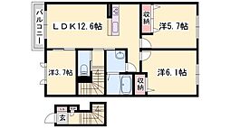 セントリビエ下滝野 2階