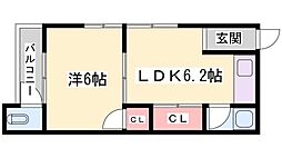植木野ハウスA棟 1階