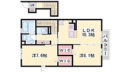 シャルムコート 2階