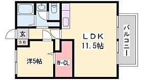 兵庫県姫路市西庄（賃貸アパート1LDK・2階・40.92㎡） その2