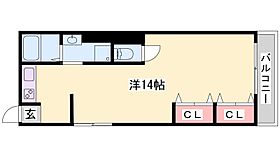 兵庫県姫路市手柄（賃貸マンション1R・4階・35.63㎡） その2