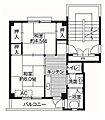 ビレッジハウス北条第二1号棟5階2.8万円