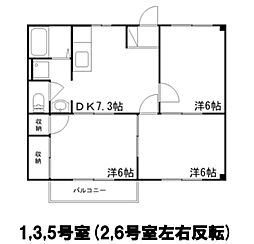 ノーブル安室 2階