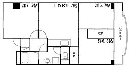 リッチウォーク佃町 5階