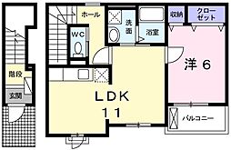 ココアガーデンII 2階