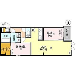 マーレ・カルモ 3階/302