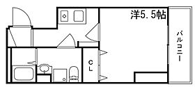 兵庫県姫路市東雲町６丁目（賃貸アパート1K・6階・22.99㎡） その2