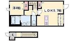 アベニールのざと 2階