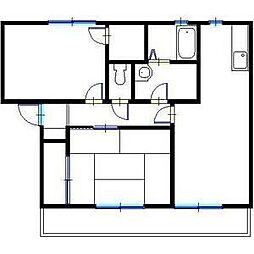 ルミエール東今宿A棟 2階