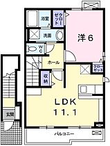 2階 / 1LDK / 46.09㎡