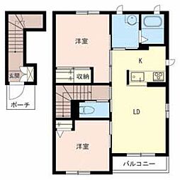 レジデンス永尾M 2階