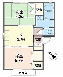 ハイツ片島 1階/101