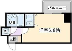 兵庫県姫路市飾磨区三宅１丁目（賃貸マンション1R・5階・16.66㎡） その2