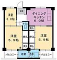 ビレッジハウス野村2号4階3.5万円