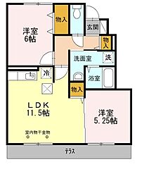 ソレイユ東阿保 1階