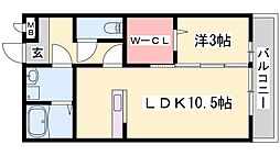 セジュール東阿保 B棟 2階/211