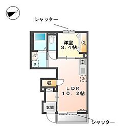 あいトピア 1階/105