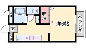 兵庫県姫路市書写（賃貸アパート1R・1階・23.49㎡） その2