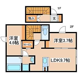 グリーンフォレスト加古川南 2階
