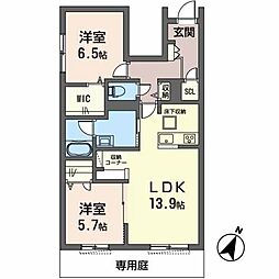 オカバ姫路岡町シャーメゾン 1階/B101