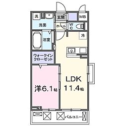 エンブレイスI 2階