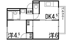 第二野里ハイツ 2階
