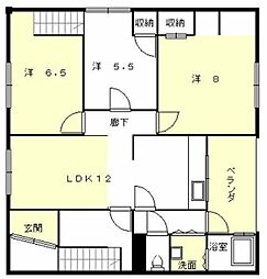 ザ・アマルフィビル 3LDKの間取図画像