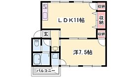 兵庫県姫路市野里（賃貸アパート1LDK・2階・45.00㎡） その2