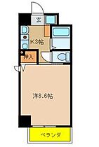 兵庫県加古川市別府町別府（賃貸マンション1K・5階・25.12㎡） その1