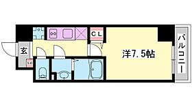 兵庫県姫路市東駅前町（賃貸マンション1K・7階・25.87㎡） その2