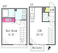 LAPiS西新宿1階19.7万円