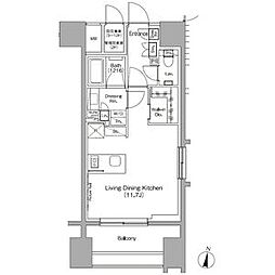 間取図画像 ワンルーム