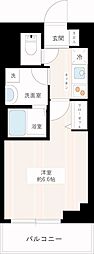 ライス中野新橋 1Kの間取図画像