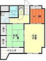 緑風館久万ノ台2階3.9万円