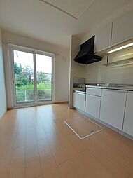 ガーデン西垣生 1階2DKのリビング/ダイニング