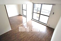 アップルリング 203 2階2DKのリビング/ダイニング